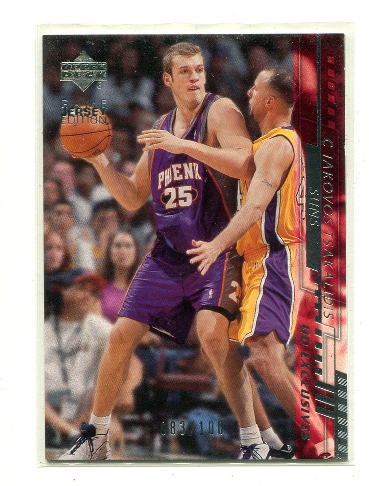 2000-01 Upper Deck Silver #350 Iakovos Tsakalidis/100 Phoenix Suns - Image 1 of 1