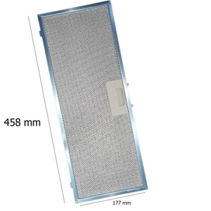 Filtro in alluminio per cappa 458 x 177 x 9 mm Elica ed ULTERIORI - Foto 1 di 2