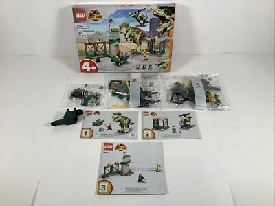 Lego 76944 - Open Box Sealed Bags - Missing T-Rex Dino Figure & 2 Fence Bars - - Image 1 of 4