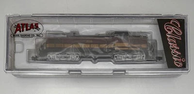 RARE NIB N ATLAS Classic 42020 RS3 Loco Boston  & Maine #1539 Burgundy Red Gold - Image 1 of 4