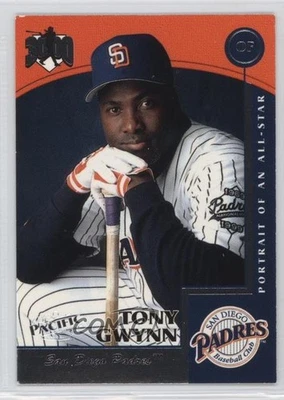 1999 Pacific Omega Hit Machine 3000 Missing Serial Number Tony Gwynn #7 HOF - Image 1 of 2