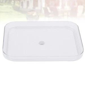 1Pc Fruit Tray Tray Fruit Bowl Snack Storage Square (Transparent , 24.8x19.8cm) - Picture 1 of 12