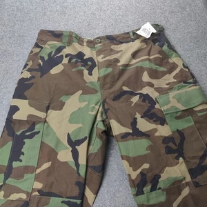 Army Combat Pant Men Medium Hot Weather Woodland Camp Unicor Mfg Desert Ripstop - Picture 1 of 17