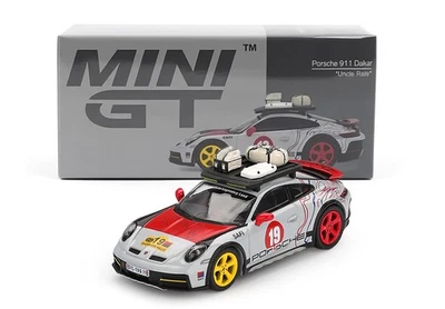 Mini GT 1:64 PORSCHE 911 (992) DAKAR "UNCLE RALLY" 2024 - MGT01068-L - Immagine 1 di 4
