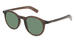 NEW Mont Blanc MB0353S-002 Sunglasses 49mm 100% Authentic - Imagen 1 de 4
