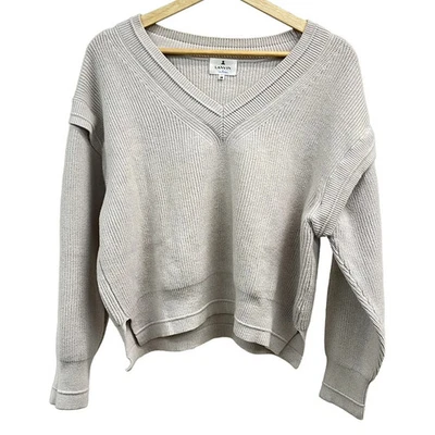 Auténtico suéter gris para mujer LANVIN en Bleu Foto 1 de 4