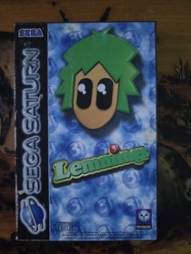 Lemmings 3D Boxed And Complete Sega Saturn Game