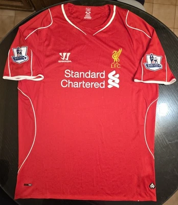 LIVERPOOL FC Warrior 衬衫球衣 MAGLIA CAMISETA TRIKOT ENGLAND YNWA  — 第 1/4 张图片