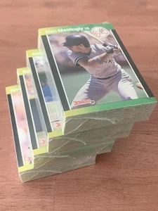 1989 Donruss Baseball's Best 4 Factory Sealed Packs Sheffield RC - *No Griffey* - Bild 1 von 3