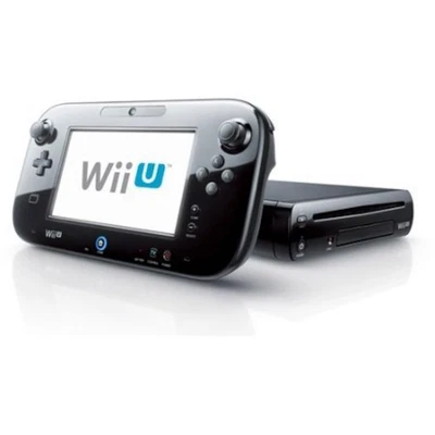 Nintendo Wii U 32GB Deluxe Console With Gamepad Nintendo Land Black Video Game - Image 1 of 3
