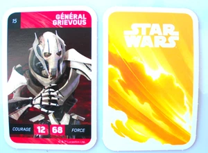 CARTE STAR WAR  LECLERC 2018  - N°15 GENERAL GRIEVOUS - Picture 1 of 1