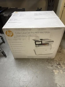 HP Color LaserJet Pro MFP M479fdn (W1A79A) - BRAND NEW IN FACTORY SEALED BOX - Picture 1 of 4