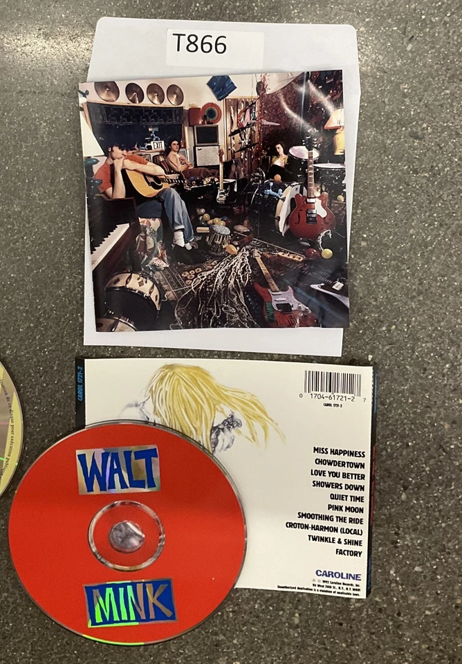 Miss Happiness by Walt Mink (CD, 1992) No Case #T866 - Image 1 of 1