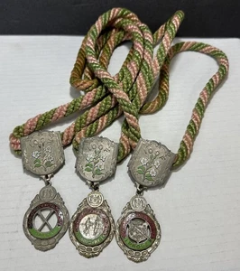 Lote de Insignias de Gran Logia Odd Fellows IOOF Ceremonia Secreta Insignia Virtudes Llaveros Esmaltados - Imagen 1 de 7