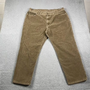 L.L. Pantalones de pana Bean para hombre 44x30 medidos (42x29) marrón ropa de trabajo al aire libre - Imagen 1 de 12