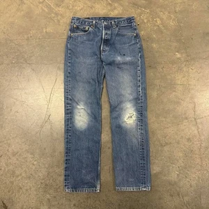 Vintage 90s Levi’s 501xx Faded Jeans Size (30x30) - Picture 1 of 8