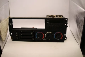 Genuine BMW Black AC Heater Temperature Climate Control Panel Fits 1992 BMW 525i - Picture 1 of 7