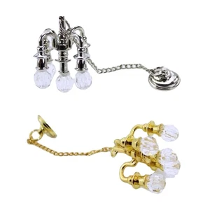 2 Pcs Chandelier Model Dollhouse Miniature Furniture Small Ceiling Light - Picture 1 of 12