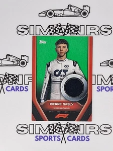 2022 Topps Flagship F1 #F1RL-PG Pierre Gasly Green Relic Refractor #59/75 SP - Picture 1 of 2
