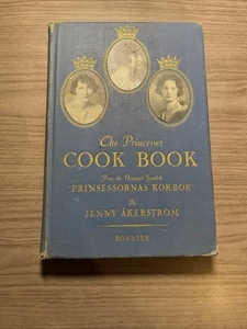 The Princesses Cook Book By Jenny Akerstrom-1936 Vintage - Picture 1 of 10
