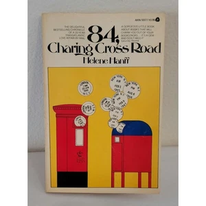 84 Charing Cross Road by Helene Hanff • 1974 Avon First Edition Paperback *VG+* - Foto 1 di 8
