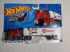 Hot Wheels Target Exclusive HW Bullseye's Big Rig Vehicle Truck W/ Cart Kids Toy - Picture 1 of 3