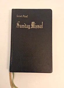 Vintage Saint Paul Daily Missal by Daughters of St. Paul - 1966 HC - Picture 1 of 12