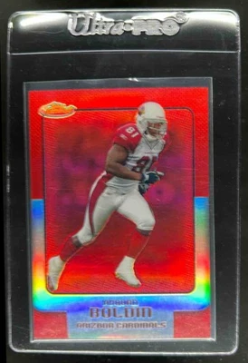 2006 Finest Anquan Boldin Refractor Rookie RC #/399 Cardinals - Image 1 of 2