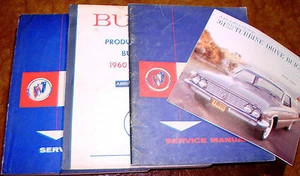 1961 61 Buick Service Manuals & Bulletins Le Sabre Electra 225 Invicta LeSabre - Picture 1 of 12