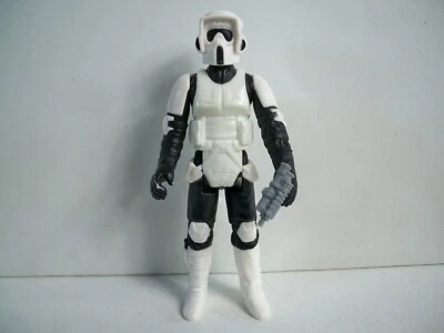K25i0084 BIKER SCOUT W/ BLASTER 1983 STAR WARS 100% COMPLETE VINTAGE TAIWAN - Image 1 of 4