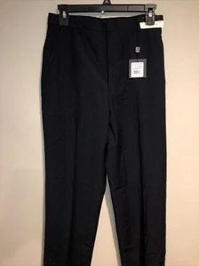 Ike Behar New York Boys Dress Pants Navy Blue Pinstripe Church Weddings Sz 18 - Picture 1 of 10