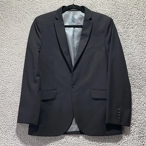Topman 40 Black 1-Button Blazer – Slim Fit, Stylish, and Versatile Design - Picture 1 of 9