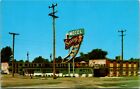 Postcard MI Pontiac Savoy Motel Oakland County 1960s K8