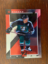 1997-98 Pinnacle Zenith Z-Team Teemu Selanne Insert #1  Rare Anaheim Ducks Card