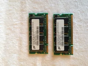 (2)MICRON 256MB MT8LSDT3264LHG-133D2 - Picture 1 of 1