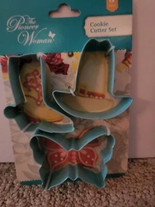 ¡Nuevo juego de cortador de galletas de 3 piezas Pioneer Woman! - Imagen 1 de 1