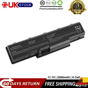 AS07A75 AS07A51 Laptop Battery For Acer Aspire 5734Z 5735Z 5738 5740 4710 4720  - Picture 1 of 10
