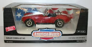 ERTL 1/18 7369 SHELBY COBRA 427 S/C ROSSO - Foto 1 di 2