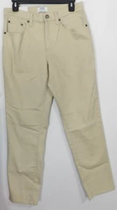 Pantalones informales Croft & Barrow para hombre beige de 5 bolsillos talla 30x30 PB1380 - Imagen 1 de 2