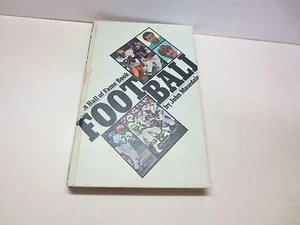 A Hall of Fame Book Football by John Mosedale vintage 1972 hardcover - Imagen 1 de 3