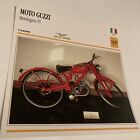 Moto Guzzi 65 motoleggera 1947 carte moto de collection Atlas Italie