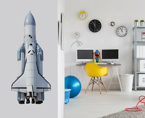 3D Weiße Rakete H800 Auto Wallpaper Wandbild Poster Wandaufkleber Transport Hone - Picture 1 of 5