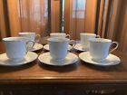 Treasure Chest Fine China Eternal Rose   Set Of 6 Cups And Saucers