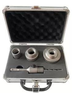 Kit de sierra de orificio de hormigón cortador de orificios de pared abridor de cemento broca SDS Plus vástago - Imagen 1 de 7