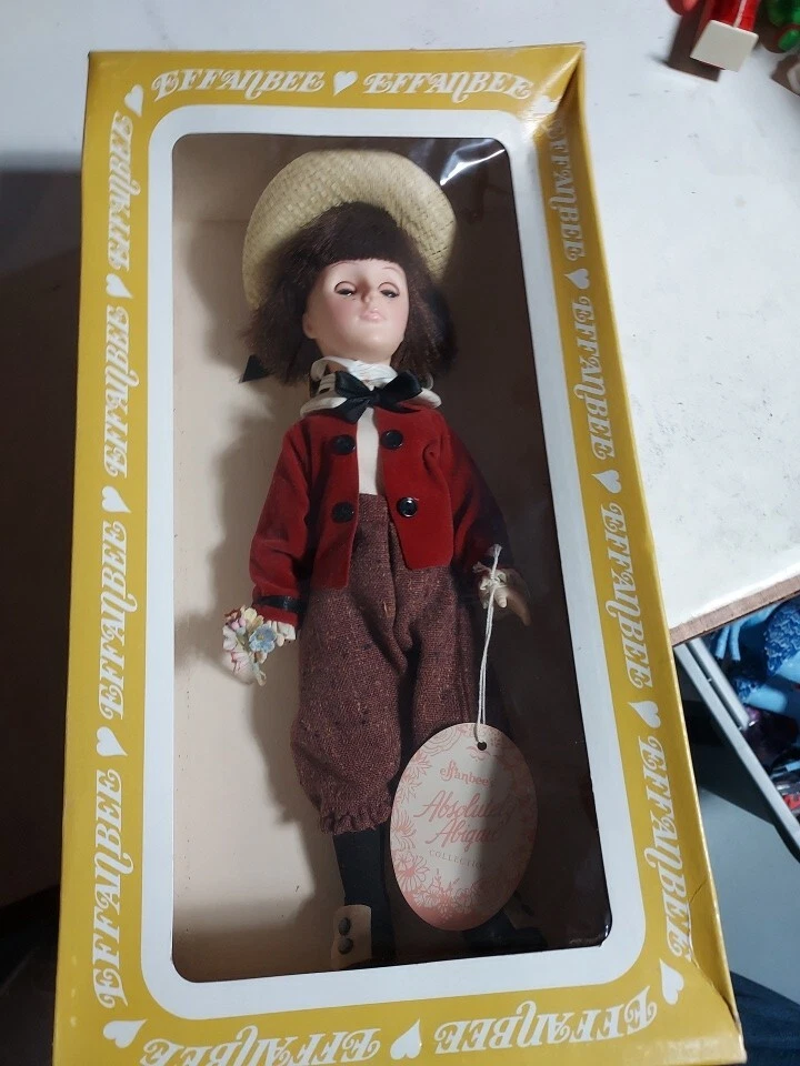1979 VTG Effanbee Absolutely Abigail 1257 Cousin Jeremy Boy Doll 11" EUC- TAG