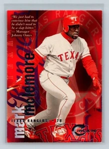 1996 Skybox Circa #89 Mark McLemore Texas Rangers Baseball Card - Picture 1 of 2