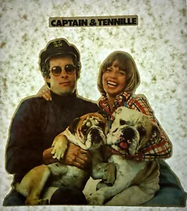 Camiseta Captain And Tenille Años 70 Memorabilia Vintage Retro Impreso de Transferencia, Nuevo de Nuevo - Imagen 1 de 2