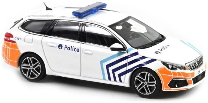 NoRev Peugeot 308 SW Belgian Police 2018 — 第 1/1 张图片