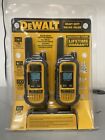Dewalt DXFRS300 1W Heavy Duty Two Way UHF/FM Walkie Talkie 22 Channels 2 Pack