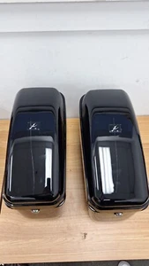 Hard Saddle bags Saddlebags w/mounting kits Fit Honda Shadow Kawasaki Vulcan - Picture 1 of 7